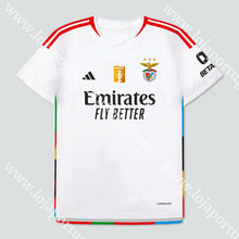 Carregar imagem no visualizador da galeria, Nova Camisola 3º Equipamento Sl Benfica 23/24 Camisola Futebol
