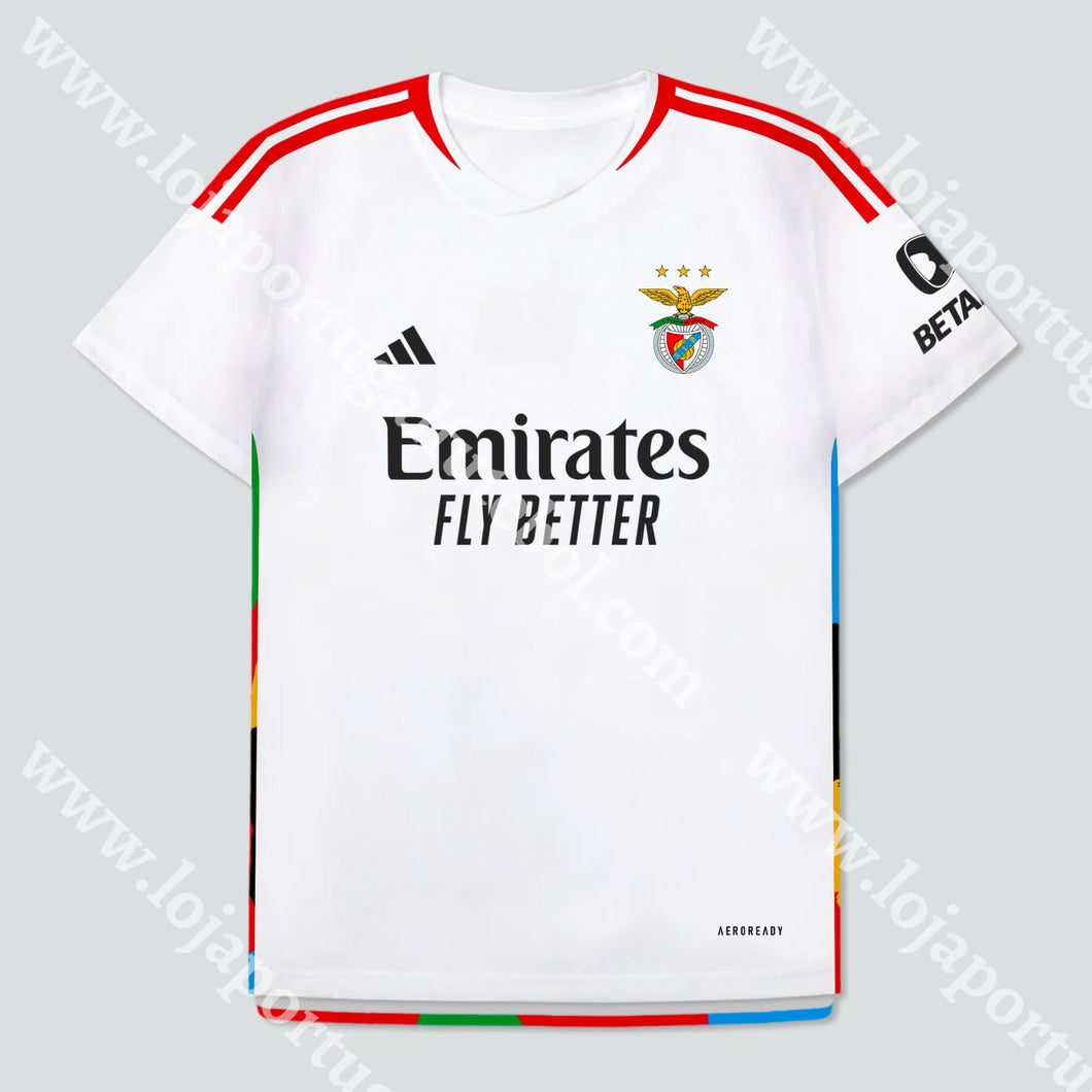 Nova Camisola 3º Equipamento Sl Benfica 23/24 S Camisola Futebol