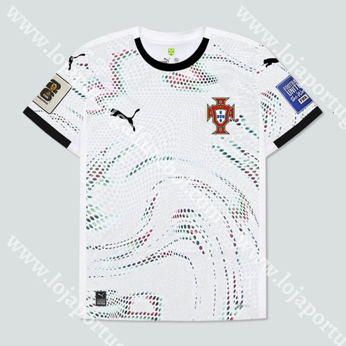 Nova Camisola Alternativa Seleção Portugal 2024 Camisola Futebol