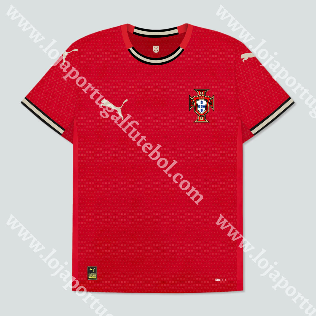 Nova Camisola Principal Seleção Portugal 2024 S Camisola Futebol