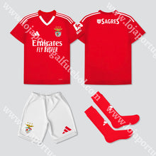 Carregar imagem no visualizador da galeria, Novo Kit Criança Principal Sl Benfica 24/25 1-2 Anos
